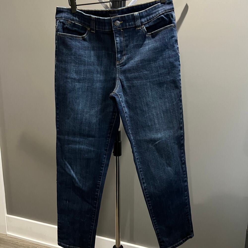 Talbots Simply Flattering 5 Pocket Boyfriend Jeans Size 10